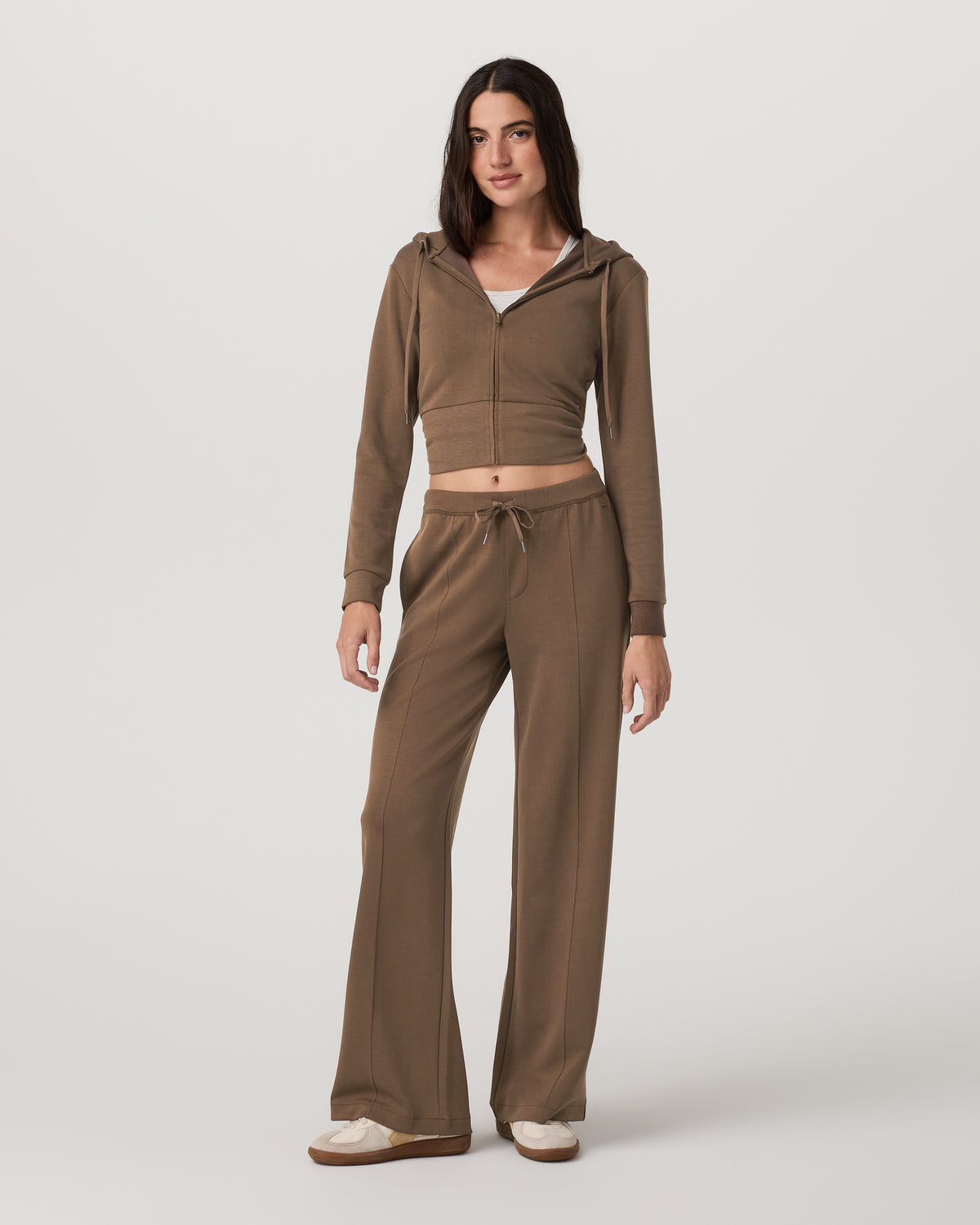 Compose Wideleg Pant Espresso Mid-High Rise Pants - Vuori