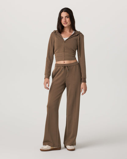 Compose Wideleg Pant Espresso Mid-High Rise Pants - Vuori