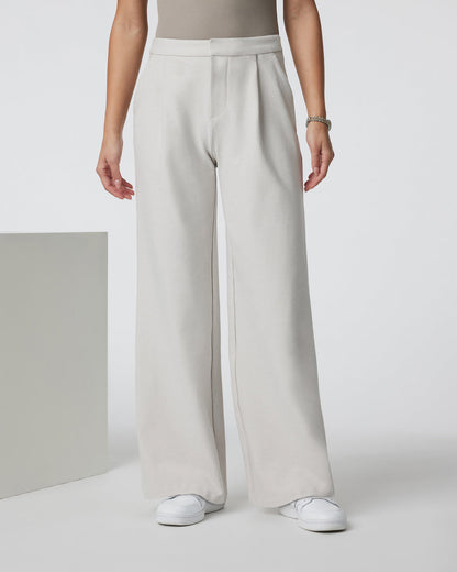 Elevation Trouser-Short Ecru Heather - Vuori