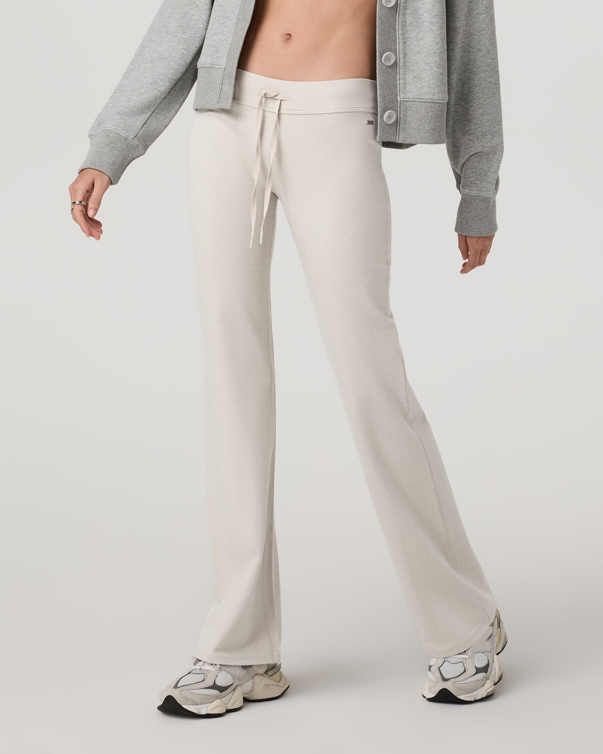 Halo Flare Pant Women's Ecru Heather Pants - Vuori