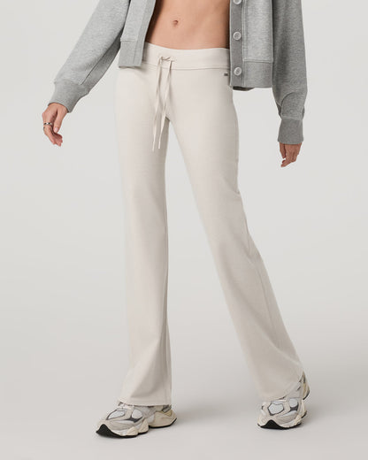 Halo Flare Pant Women's Ecru Heather Pants - Vuori