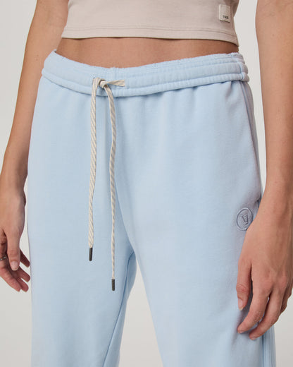 Sedona Straight Leg Sweatpant - Short Crystal Blue Pants - Vuori