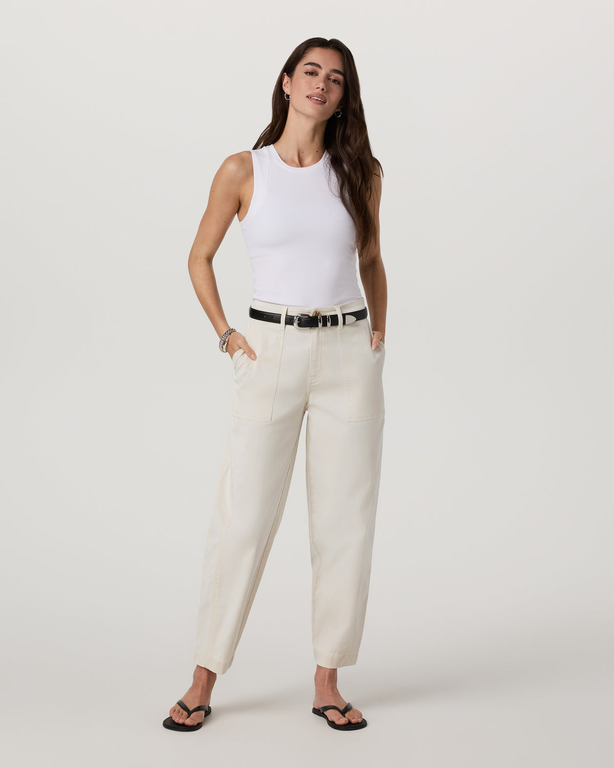 Anza Twill Pant Natural - Vuori