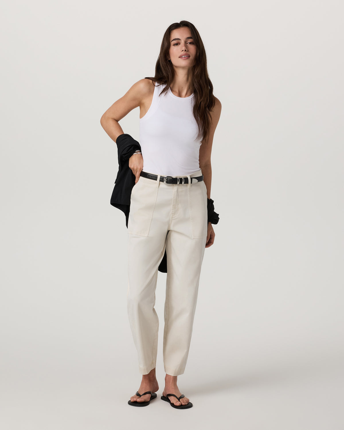 Anza Twill Pant Natural - Vuori