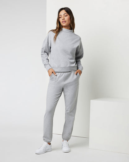 Granite Performance Jogger Light Heather Grey - Vuori
