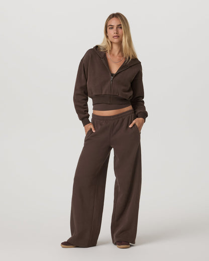 Restore Ultra Wideleg Sweatpant Women's Java Pants - Vuori