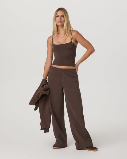Restore Ultra Wideleg Sweatpant Women's Java Pants - Vuori