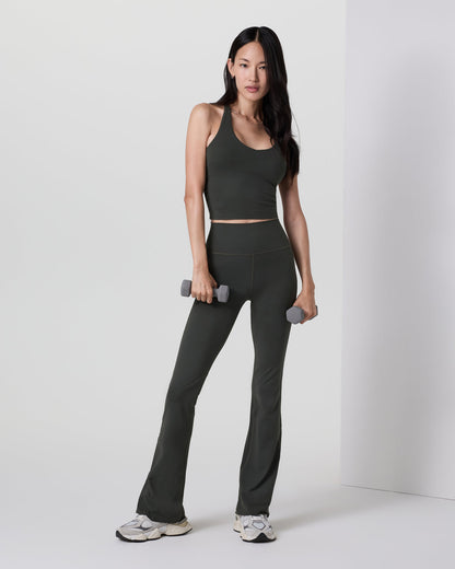 Halo Slim Flare Pant Women's Kale Pants - Vuori