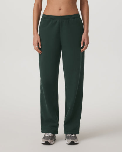 Women's Restore Straight Leg Sweatpant - Long Evergreen - Vuori