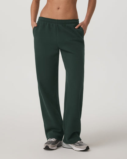 Women's Restore Straight Leg Sweatpant - Long Evergreen - Vuori