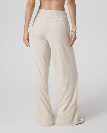 Villa Wideleg Pant - Long Women's Tall Milkweed Pants - Vuori