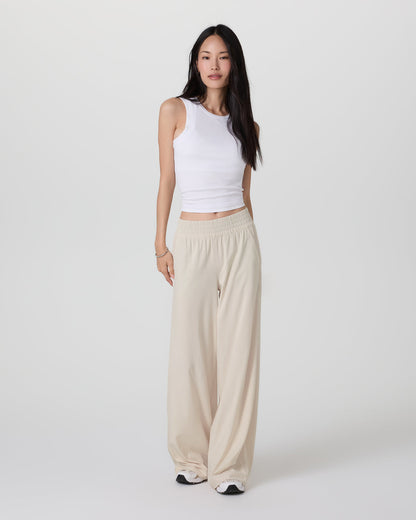 Villa Wideleg Pant - Long Women's Tall Milkweed Pants - Vuori