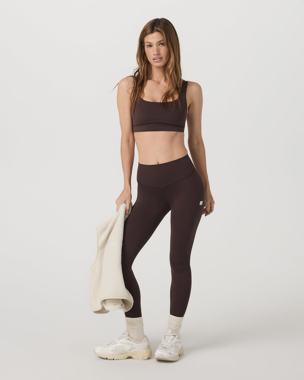 Vuori AllTheForm™ Legging Women's French Roast High-Rise Legging - Vuori