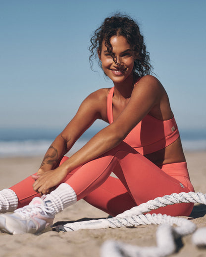 Daily Form Legging Women's Bright Coral Leggings - Vuori