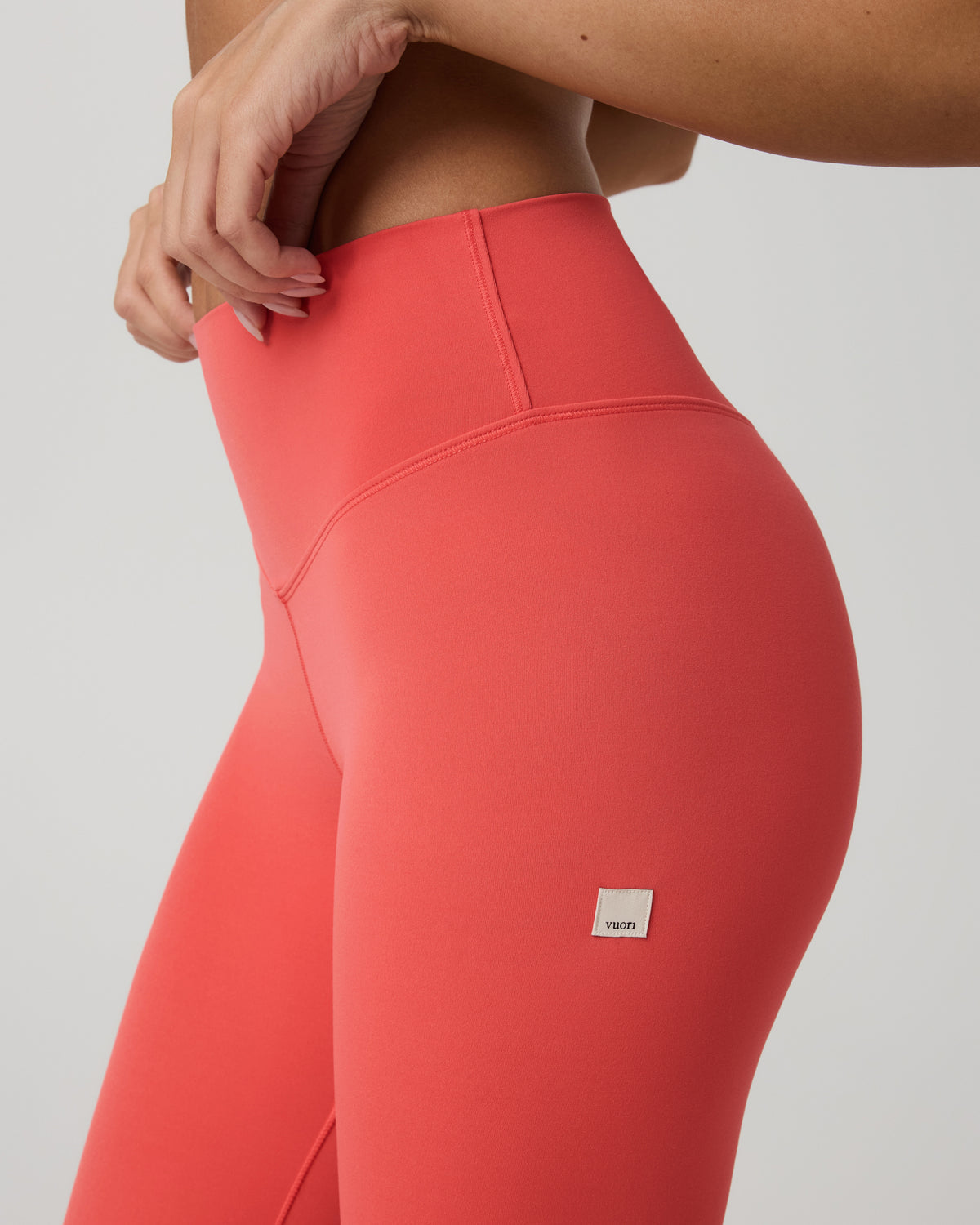 Vuori AllTheForm™ Legging Women's Bright Coral High-Rise Legging - Vuori