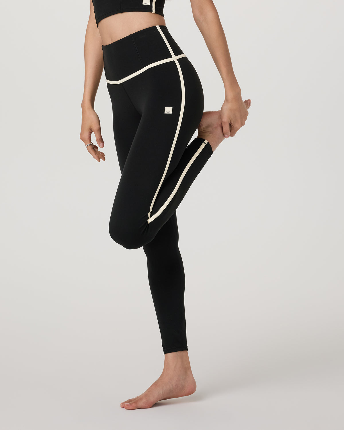 Vuori AllTheFeels™ Corset Legging Black Leggings - Vuori