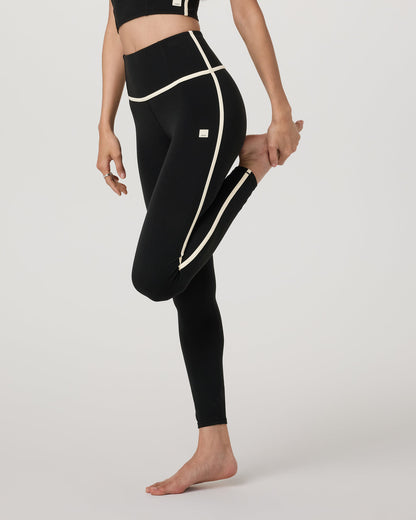 Vuori AllTheFeels™ Corset Legging Black Leggings - Vuori