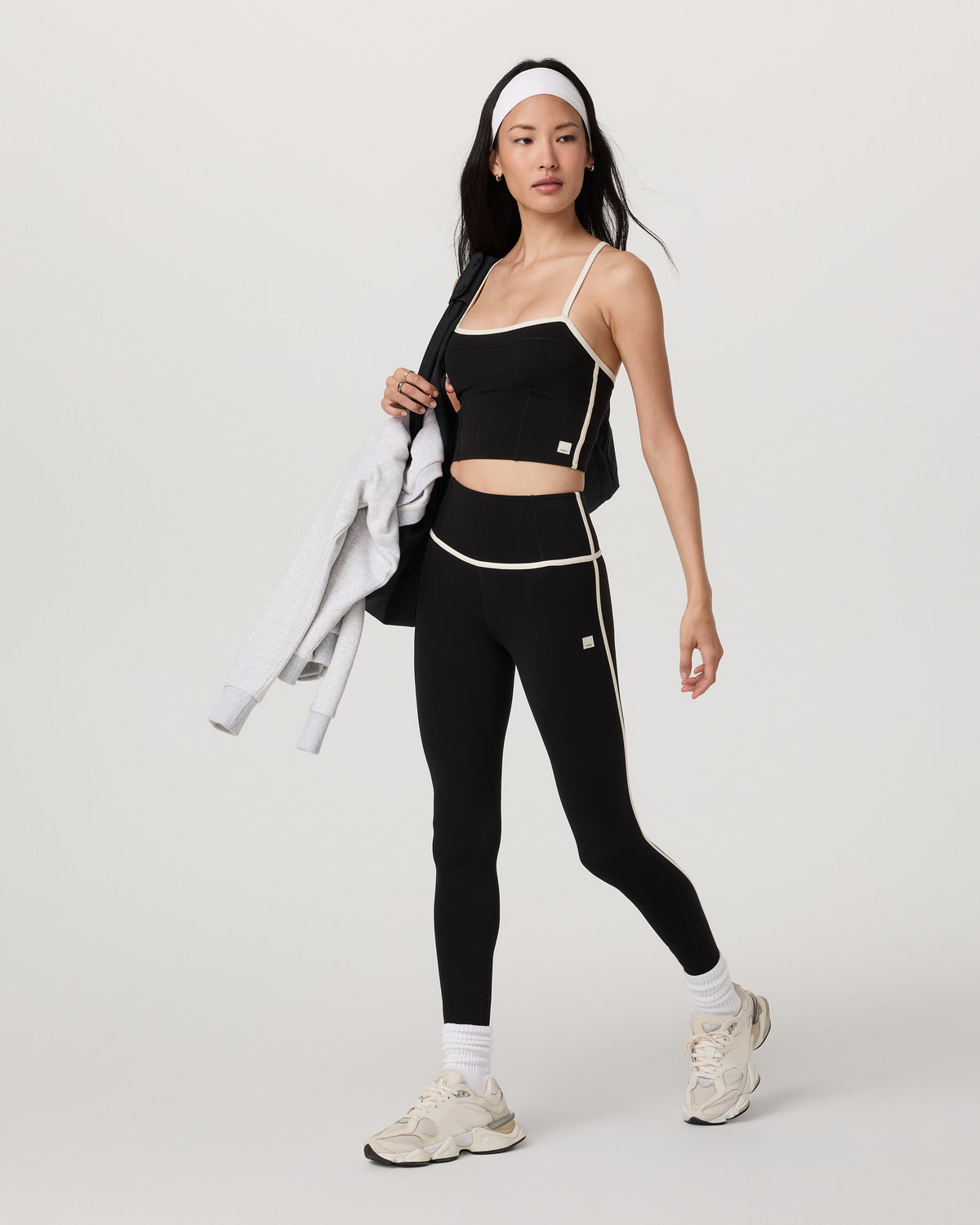 Vuori AllTheFeels™ Corset Legging Black Leggings - Vuori