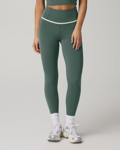 Vuori AllTheFeels™ Corset Legging Women's Agate Green Leggings - Vuori