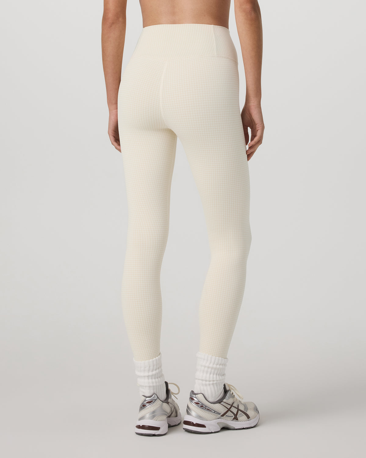 Micro Houndstooth Legging Natural Micro Houndstooth - Vuori