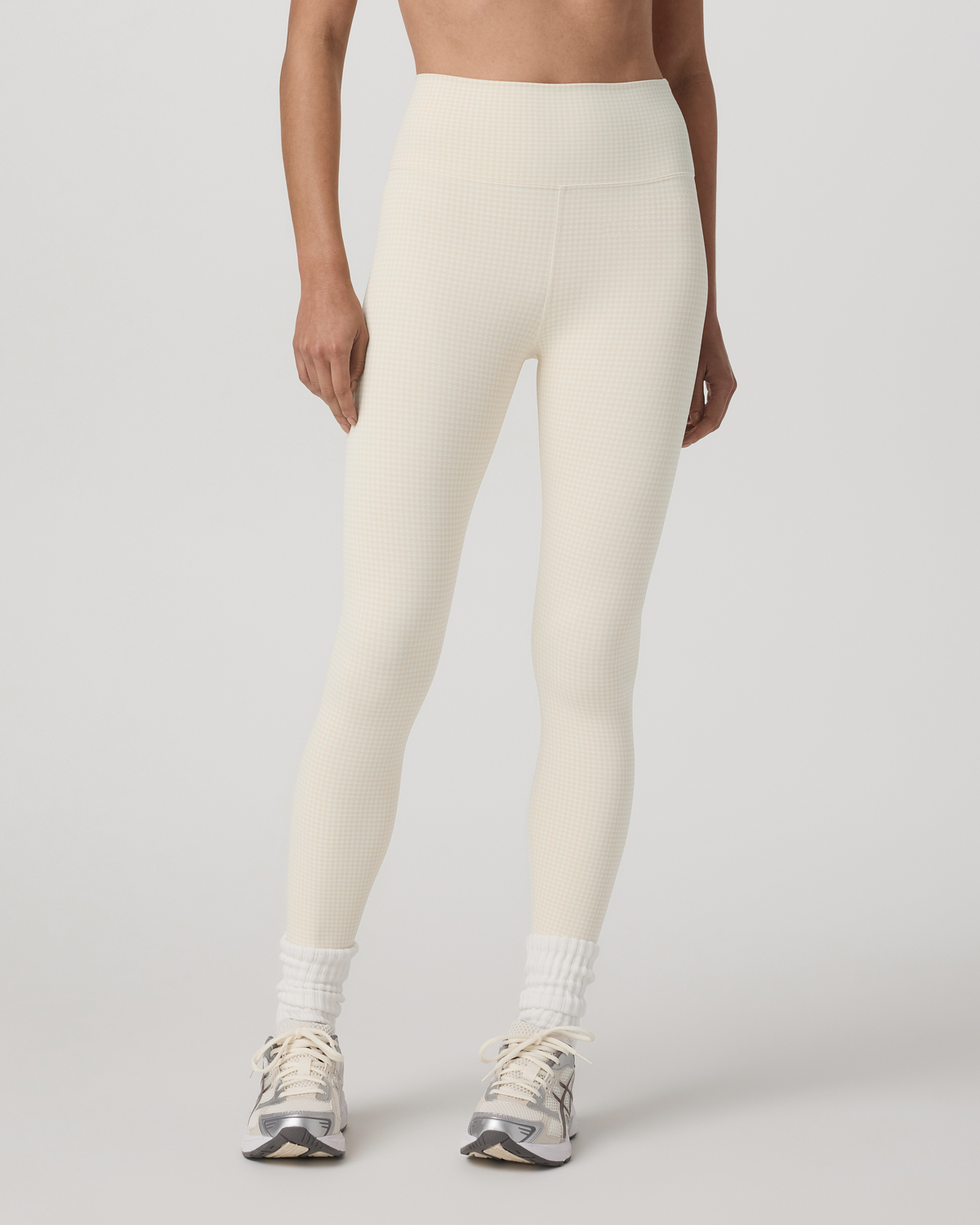Micro Houndstooth Legging Natural Micro Houndstooth - Vuori