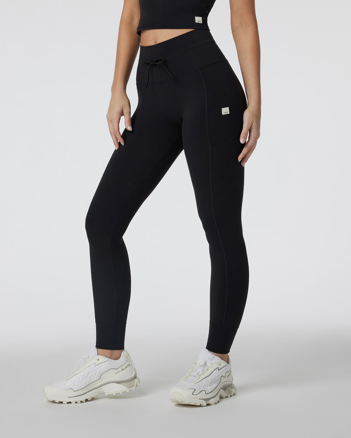 Daily Pocket Legging Black High Rise Leggings - Vuori