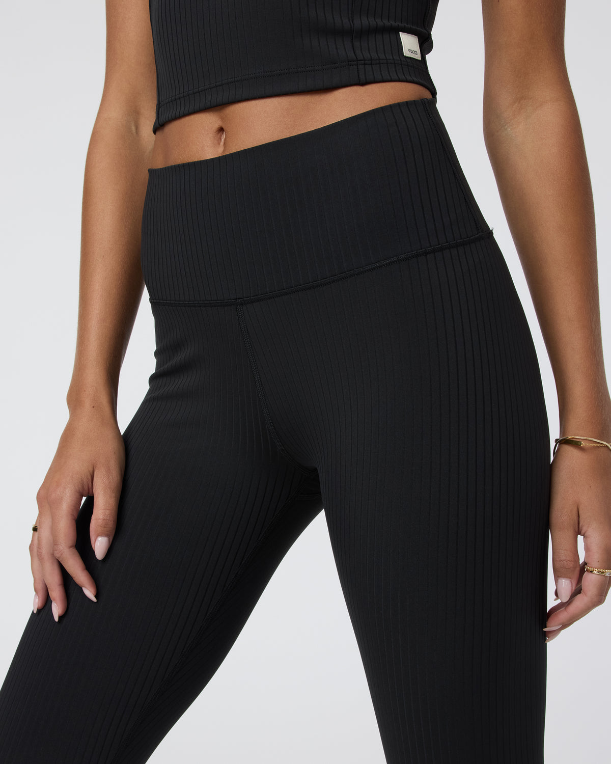 Inversion Rib Legging Black - Vuori