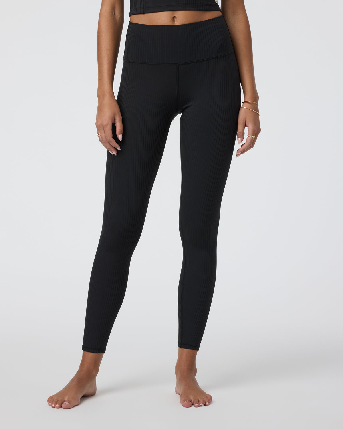 Inversion Rib Legging Black - Vuori