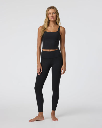 Inversion Rib Legging Black - Vuori