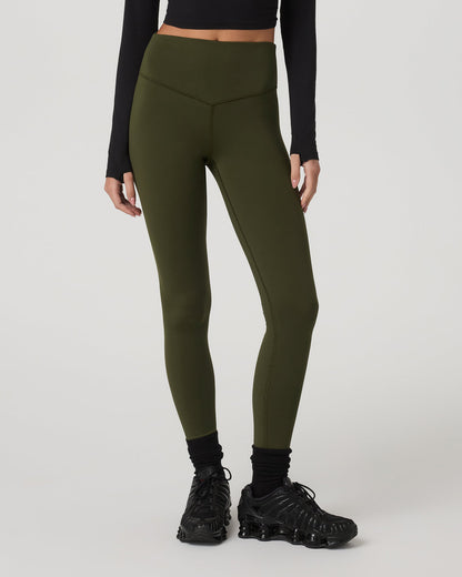 Chilled Out Legging Women's Olive High-Waist Leggings - Vuori