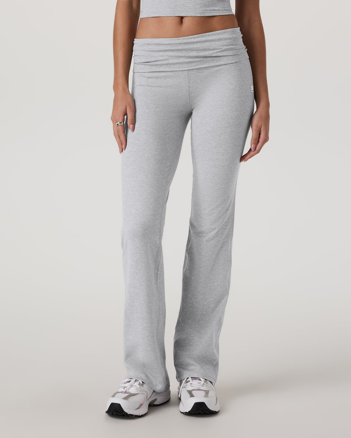 Halo Foldover Pant Pale Grey Heather - Vuori