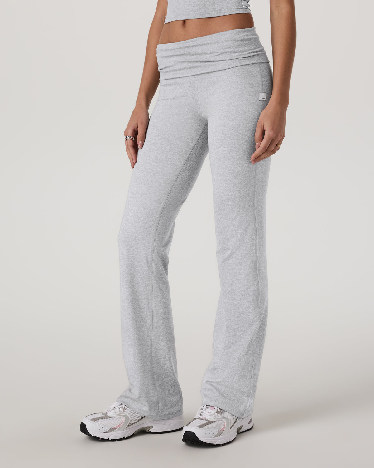 Halo Foldover Pant Pale Grey Heather - Vuori