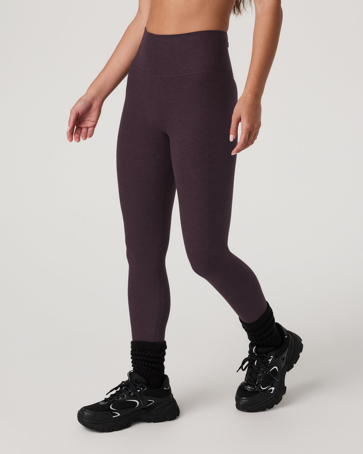Clean Elevation Legging Women's Raisin Heather Legging - Vuori