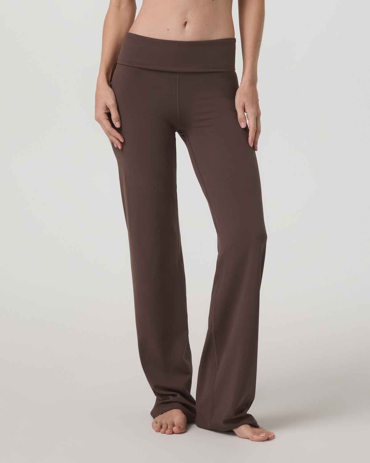 Vuori AllTheFeels™ Foldover Pant Women's Java Pants - Vuori