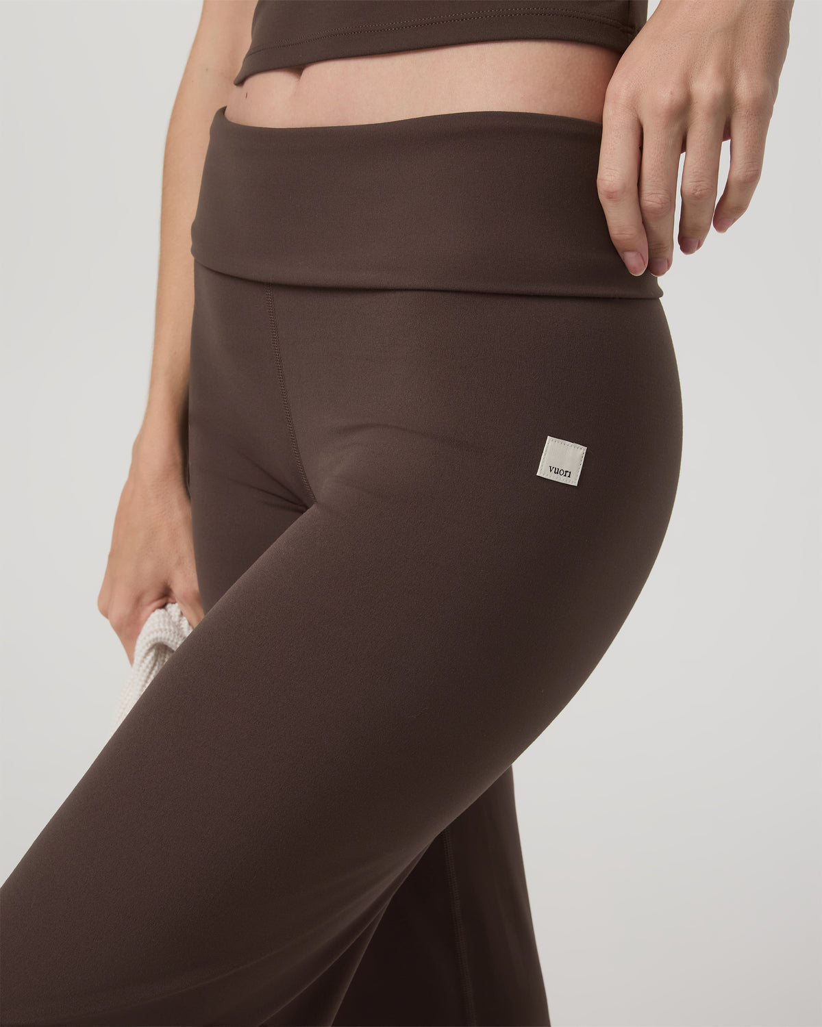 Vuori AllTheFeels™ Foldover Pant Women's Java Pants - Vuori
