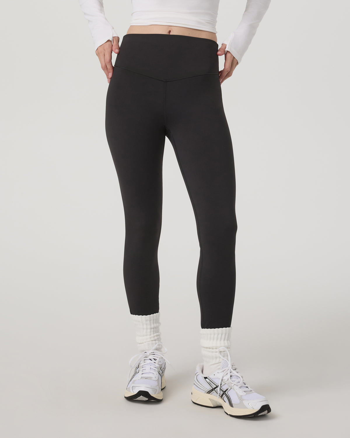 Chilled Out Legging Washed Black High-Waist Leggings - Vuori