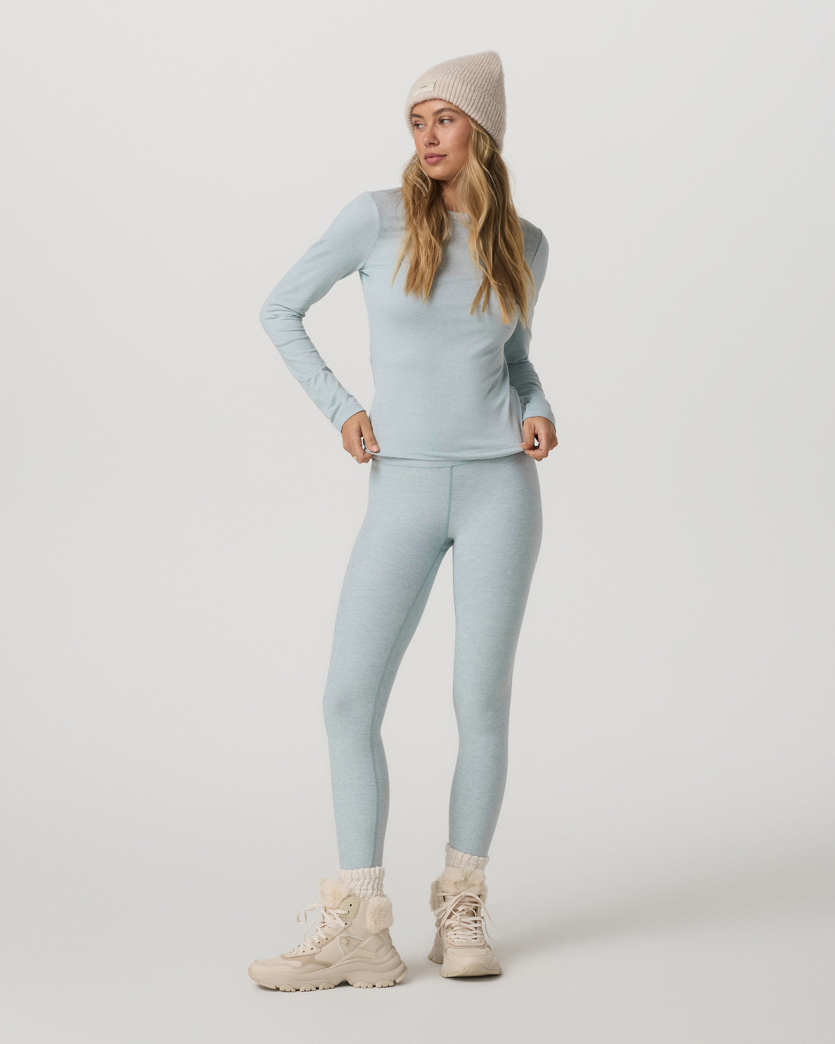 Clean Elevation Legging Women's Blue Haze Leggings - Vuori