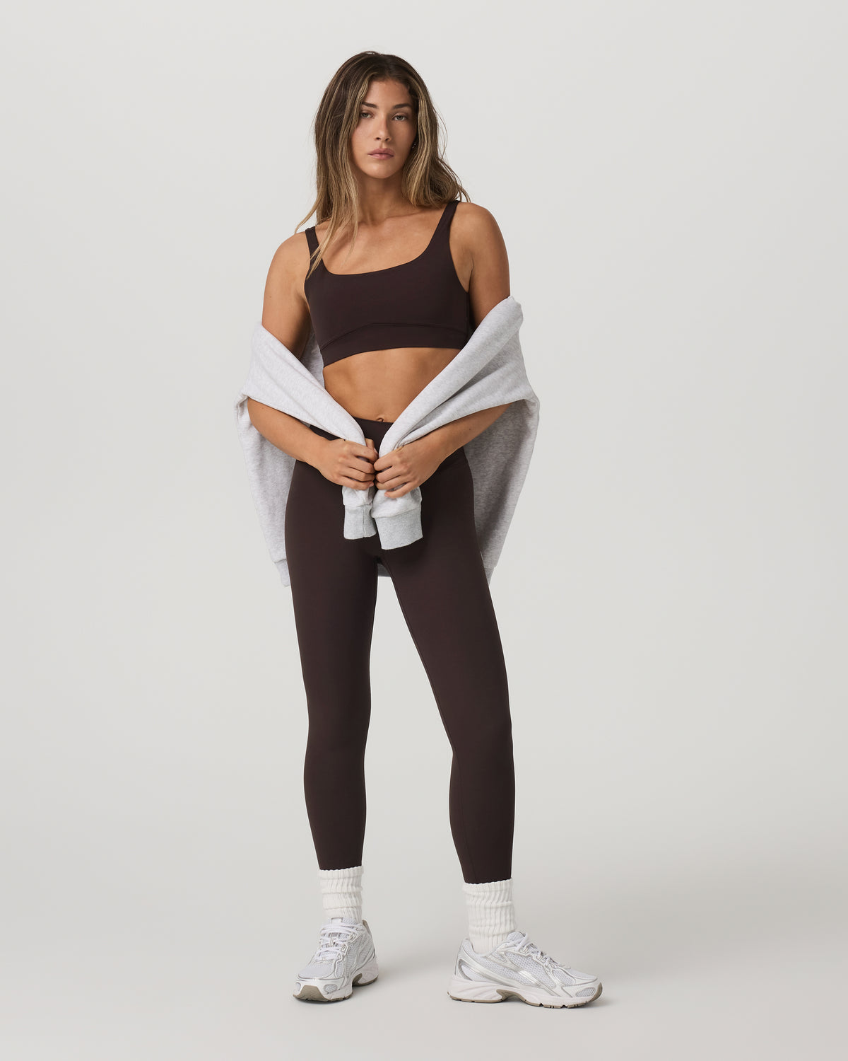 Vuori AllTheForm™ Legging - Long Women's French Roast Leggings - Vuori