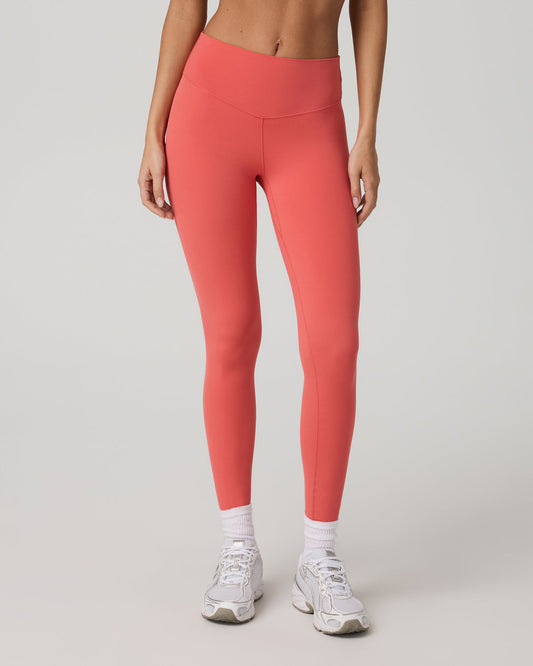 Vuori AllTheForm™ Legging - Short Women's Bright Coral Leggings - Vuori