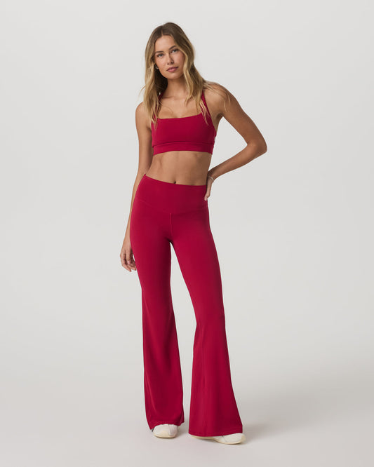 Vuori AllTheForm™ Flare Strawberry Flare Leggings - Vuori