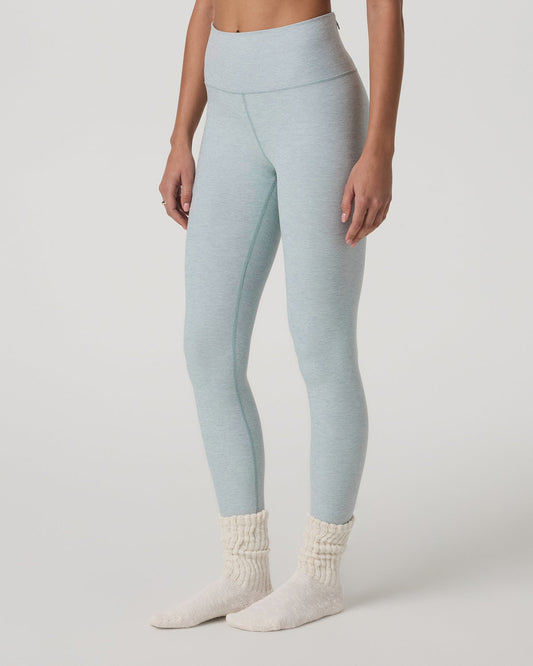 Clean Elevation Legging-Long Blue Haze Heather - Vuori