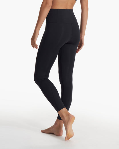 Evolve Legging Smooth Black 7/8 Leggings - Vuori