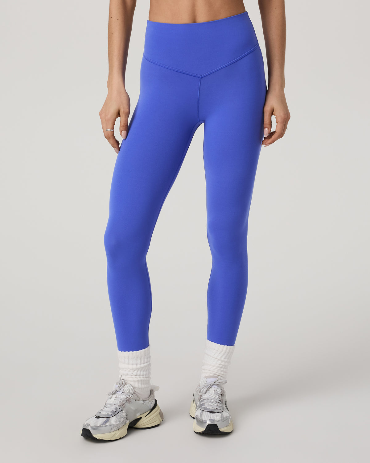 Vuori AllTheForm™ Legging - Short Bright Iris Leggings - Vuori
