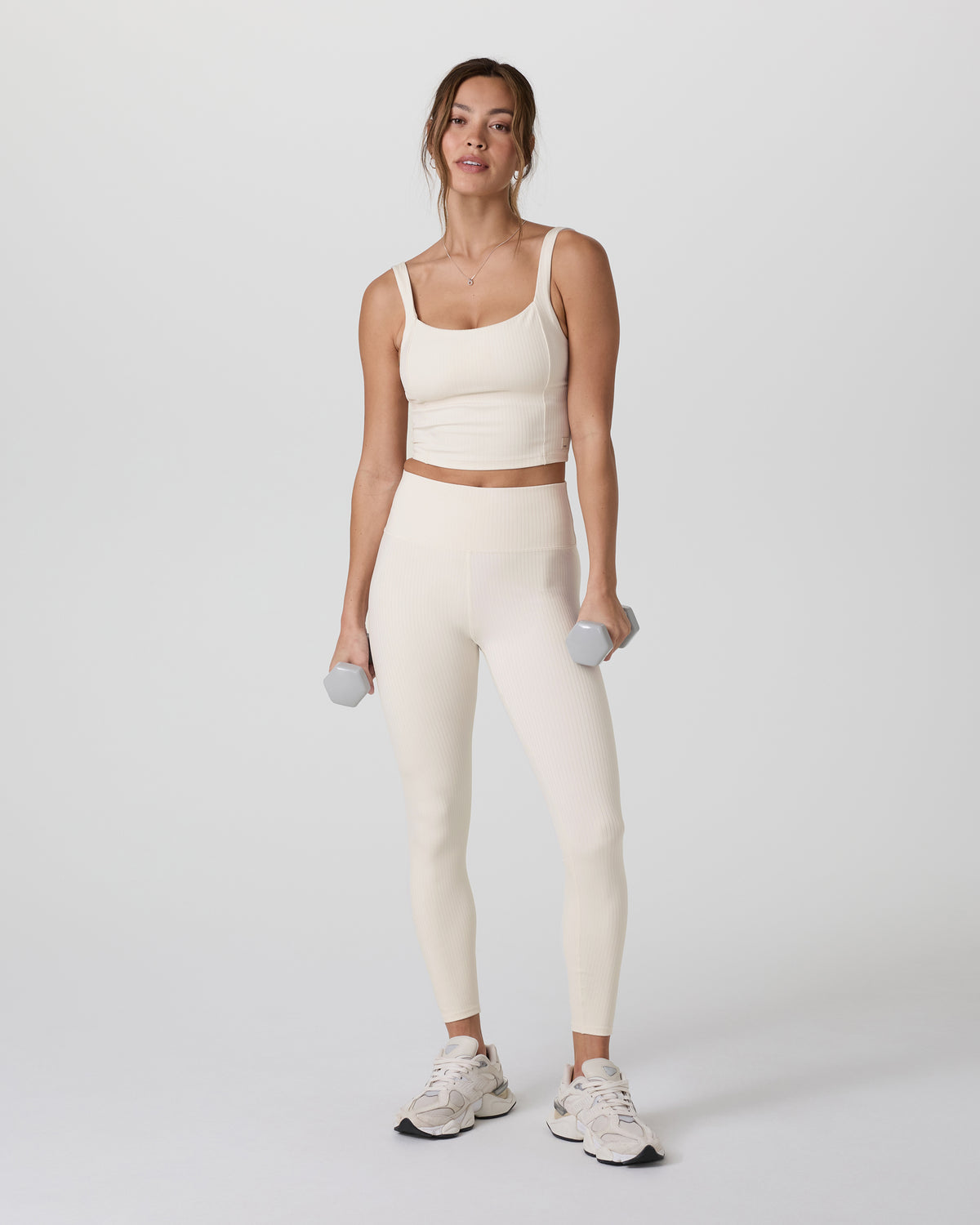 Inversion Rib Legging Marshmallow - Vuori
