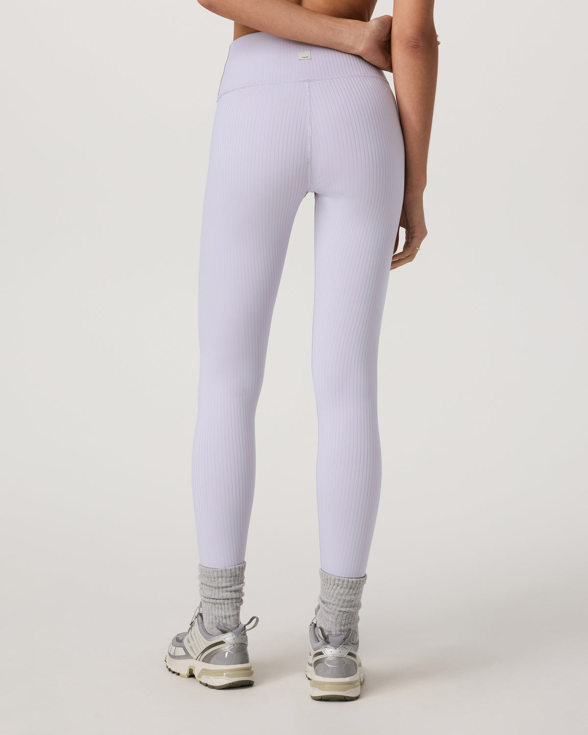 Inversion Rib Legging Women's Lavender Ice Leggings - Vuori