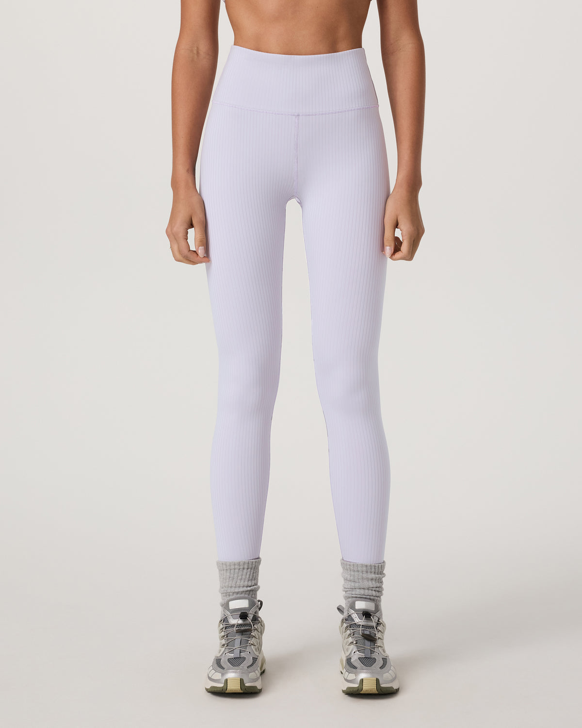 Inversion Rib Legging Women's Lavender Ice Leggings - Vuori