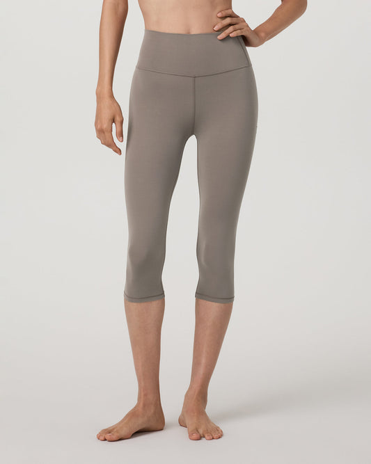 Vuori AllTheFeels™ Crop Legging Smokey Taupe Leggings - Vuori