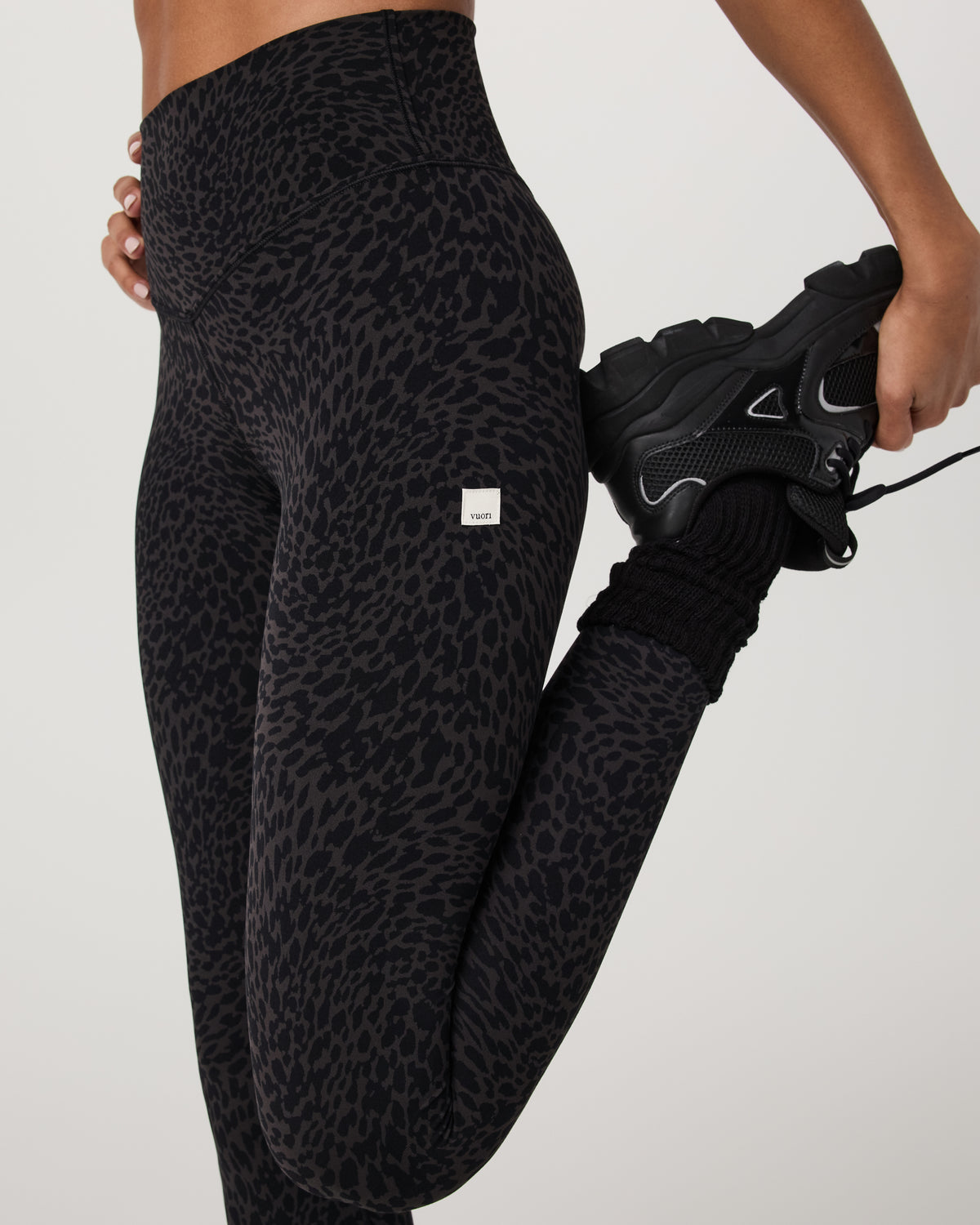 Vuori AllTheForm™ Legging Black Blurred Torrent Legging - Vuori