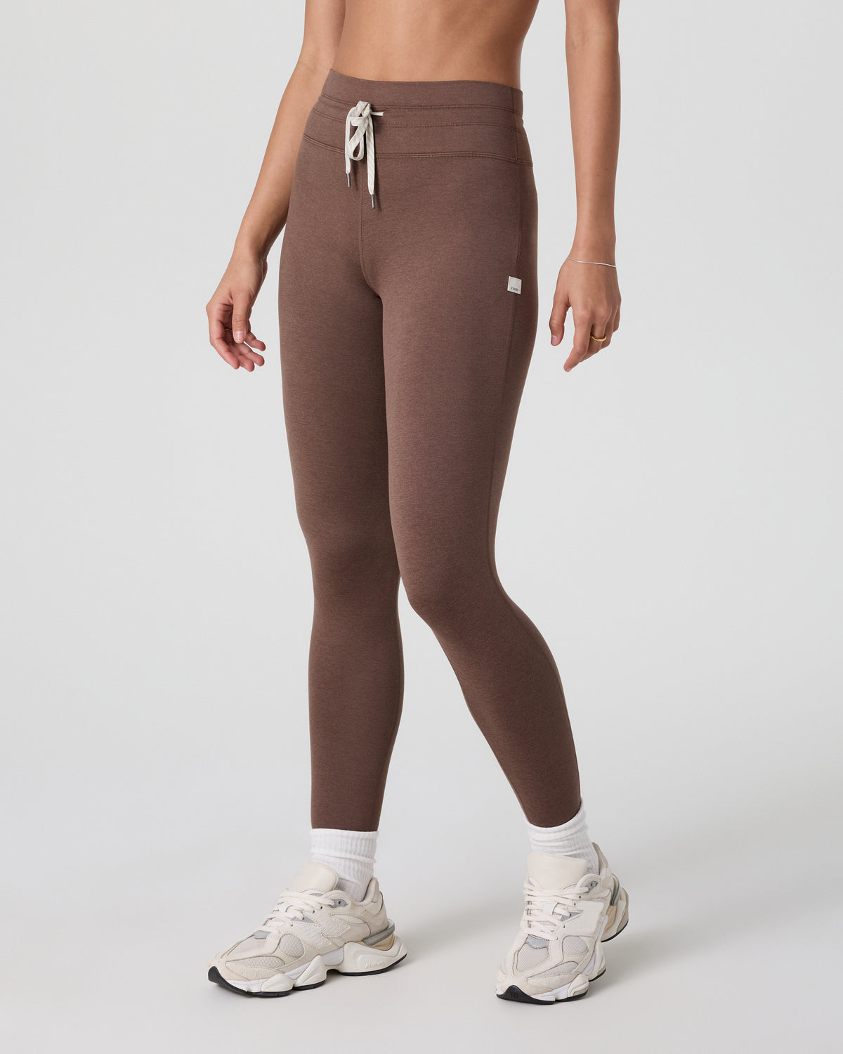 Halo Vintage Legging Chocolate Milk Heather - Vuori