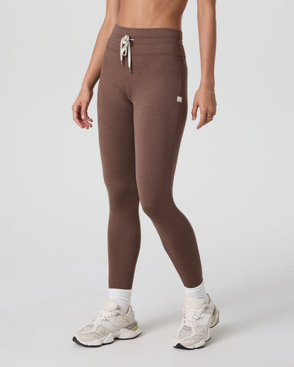 Halo Vintage Legging Chocolate Milk Heather - Vuori